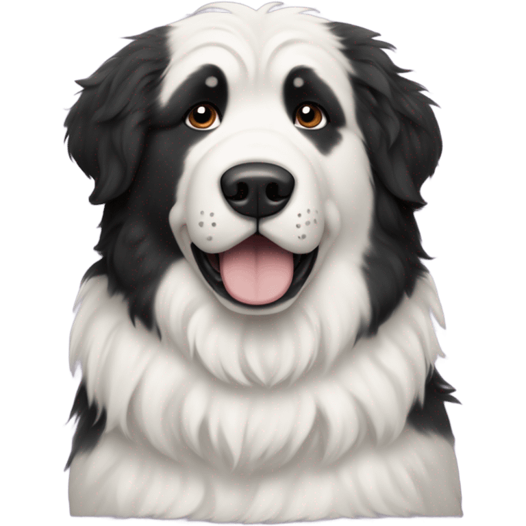 Great Pyrenees Newfoundland mix emoji