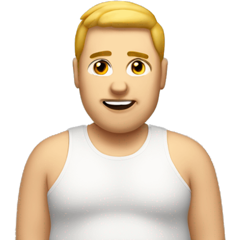 Fat gay guy emoji