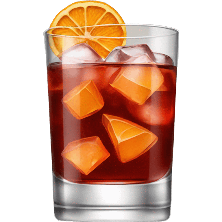  Negroni cocktail  emoji