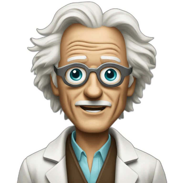 Dr. Emmett Brown emoji