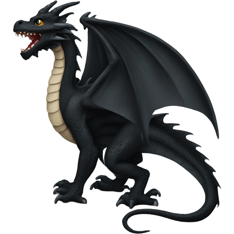 black dragon emoji