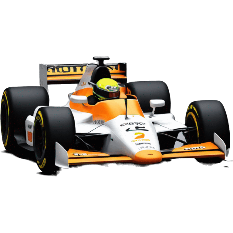 Lando Norris mclaren F1 car emoji