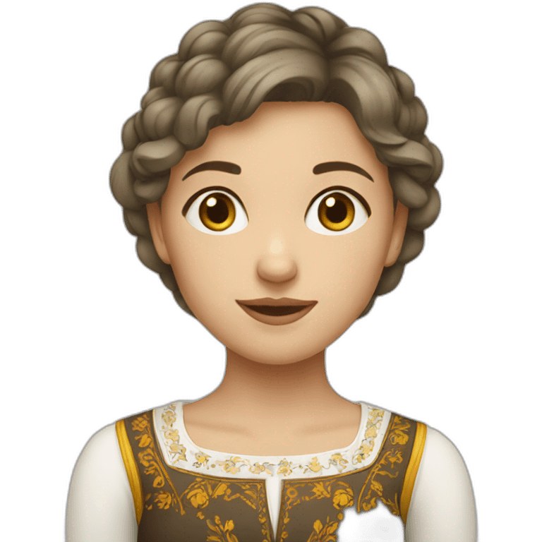 ukrainian girl emoji