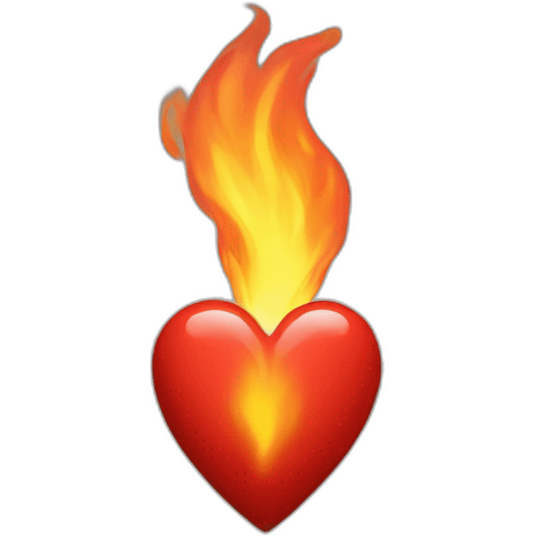 Fire heart  emoji