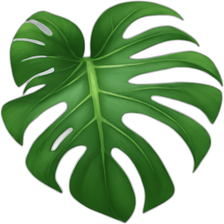 monstera emoji