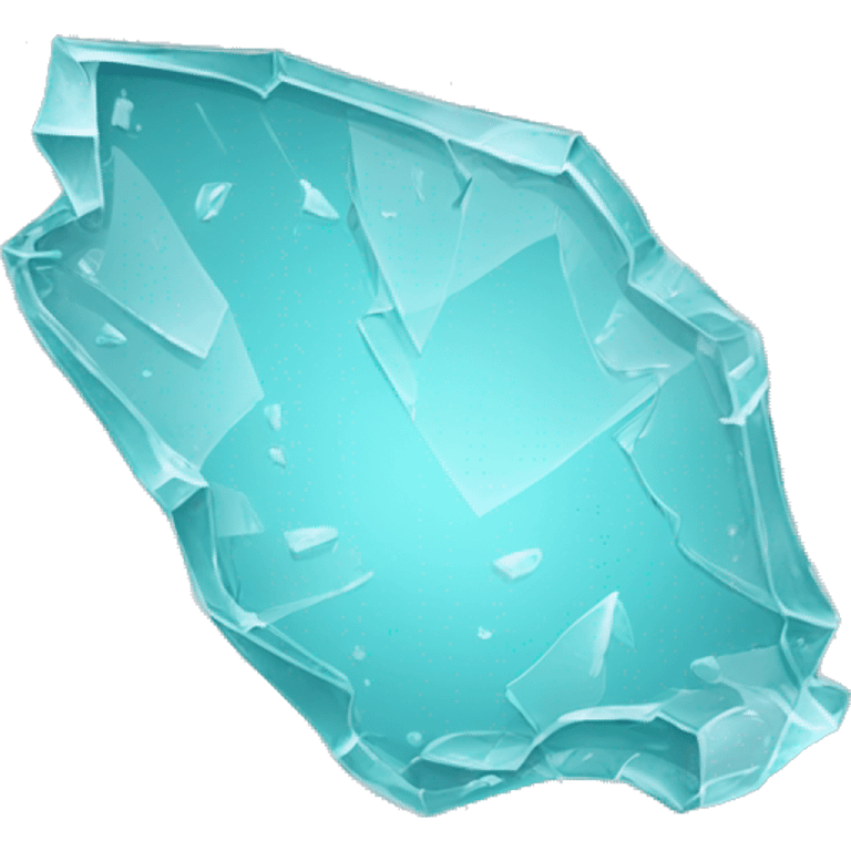 Broken glass emoji