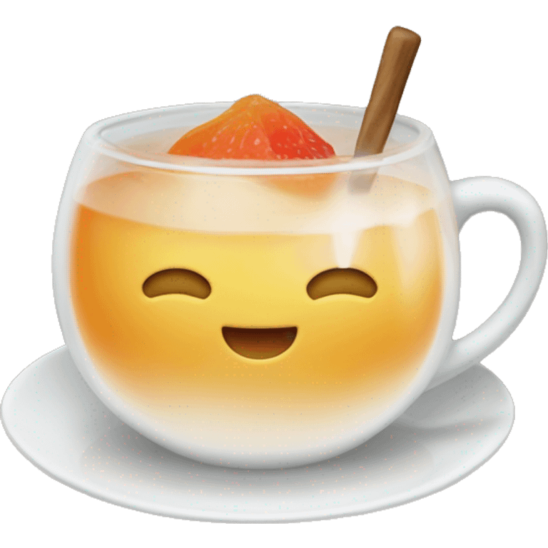 thé glacé pêche emoji