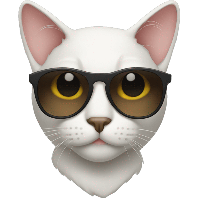 cat with shades emoji