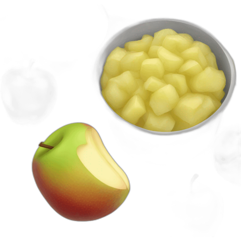 GOURDE COMPOTE DE POMME emoji