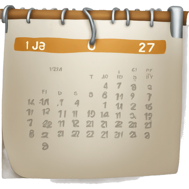 A calendar emoji for July 15 emoji