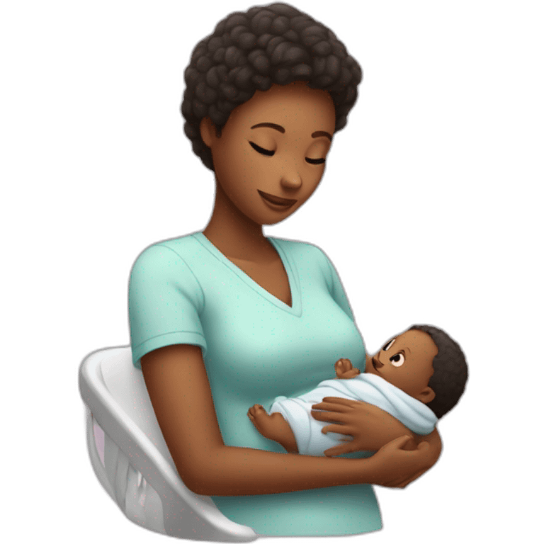 taking care of the baby emoji