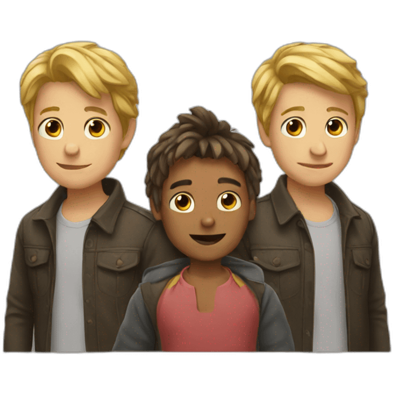 Trio emoji