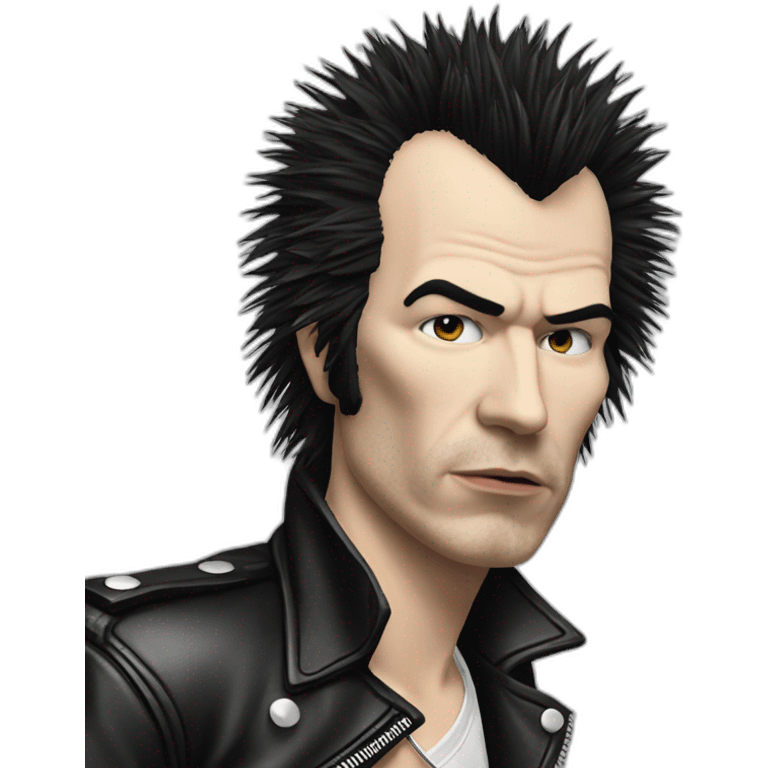 Sid Vicious，-guitar emoji