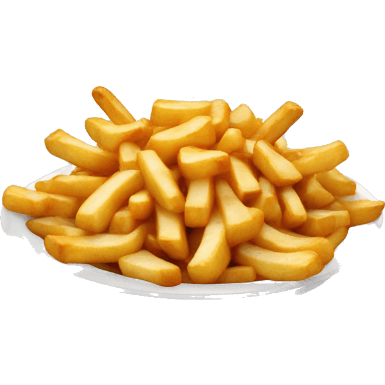 Poutine qui dis salut emoji