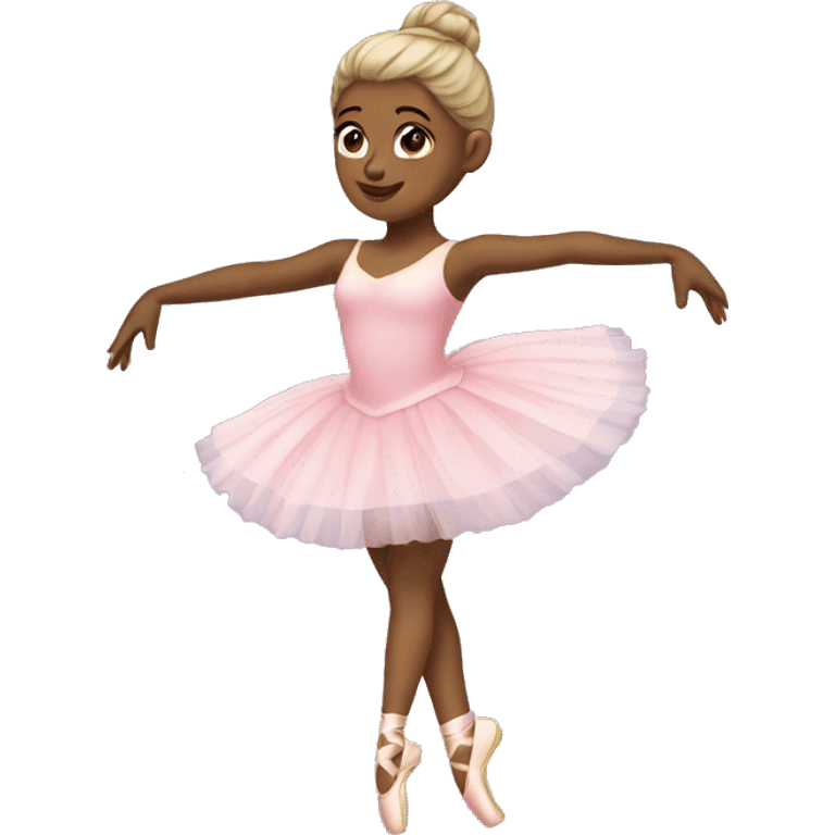 ballerina on pointe emoji