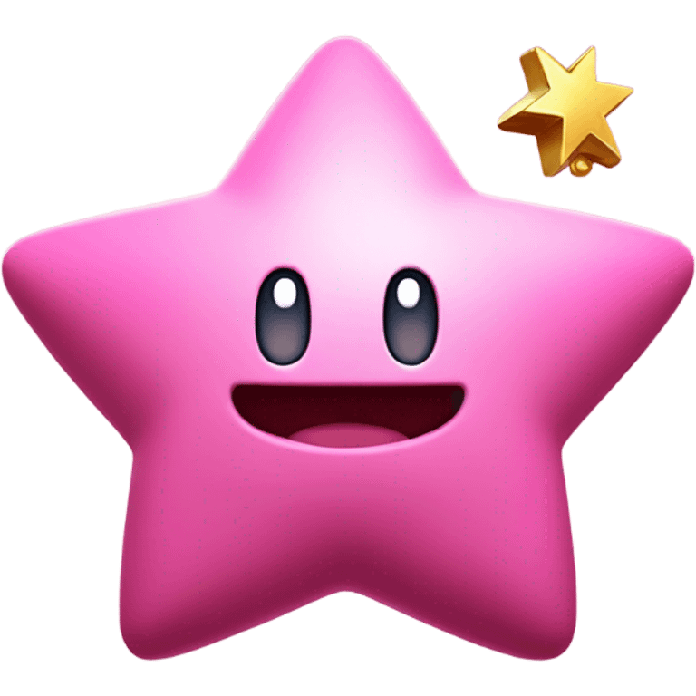 Kirby Mario star emoji