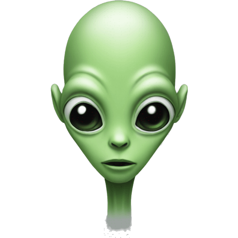 alien long head emoji