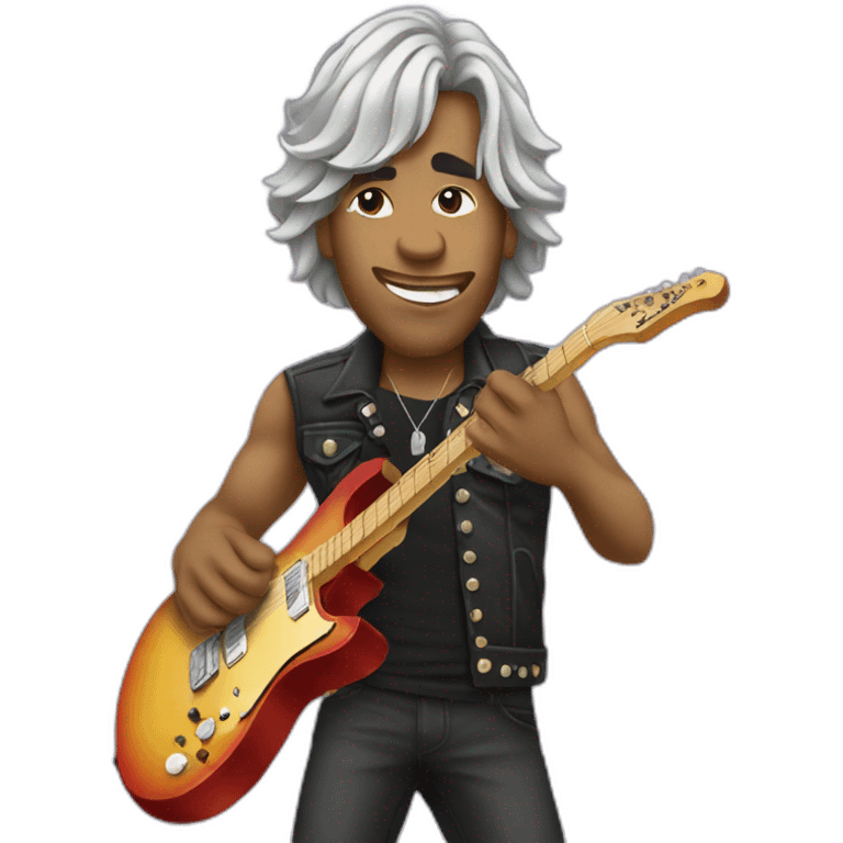 Rock and roll emoji