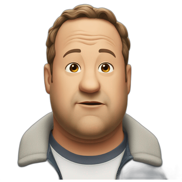 Kevin James shrug emoji