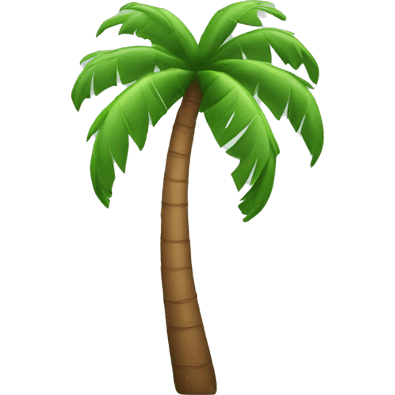 palm tree in heart emoji