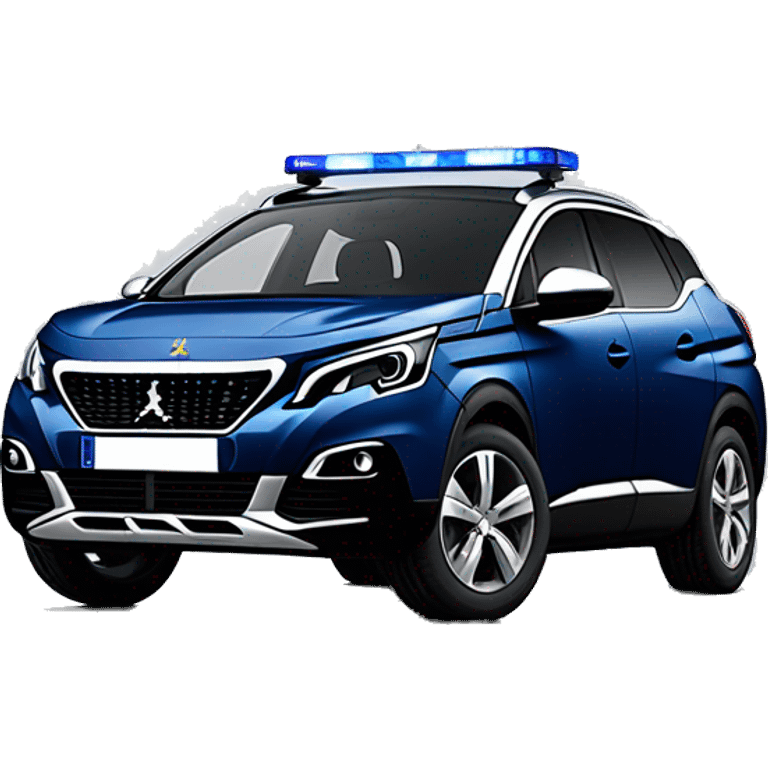 Peugeot 3008 gendarmerie  emoji