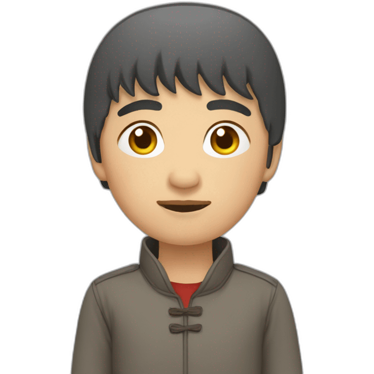 Kyrgyz person in a kalpak emoji