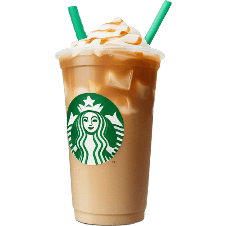 Starbucks iced chai  emoji