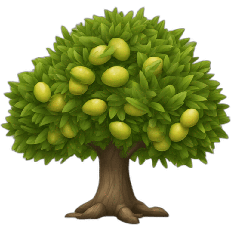 Árbol de olivo emoji