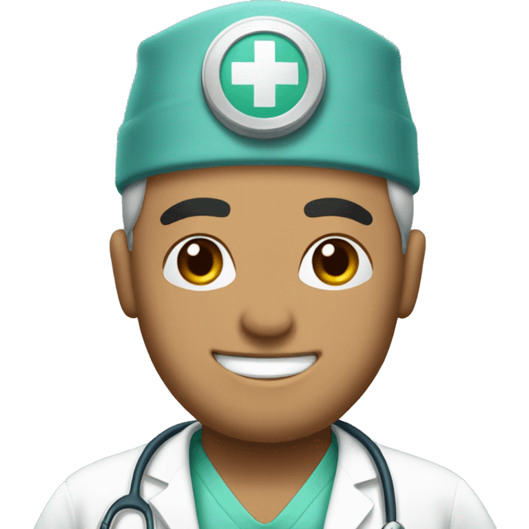 Hispanic surgeon thumbs up emoji