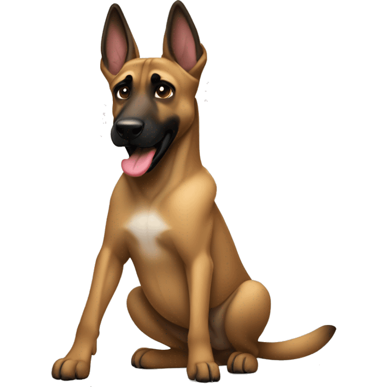 malinois qui danse hip hop emoji