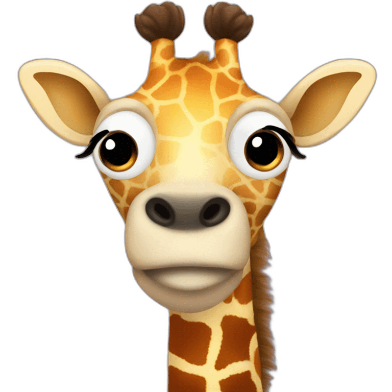 Woolly Giraffe  emoji