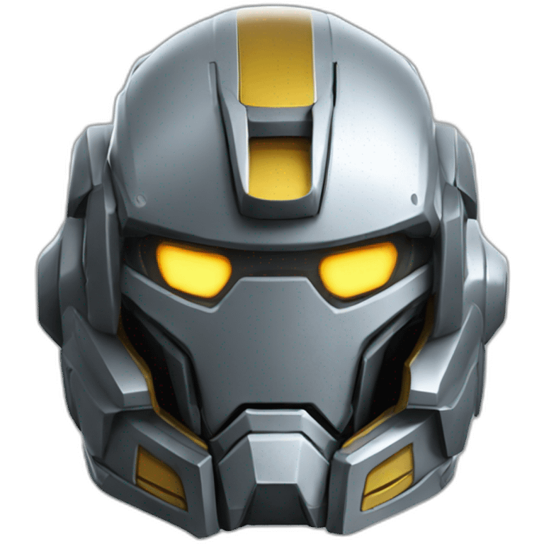 mecha storm helmet emoji