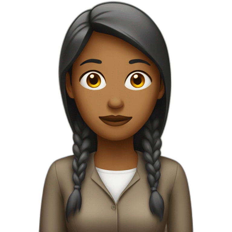 Unemployed women emoji