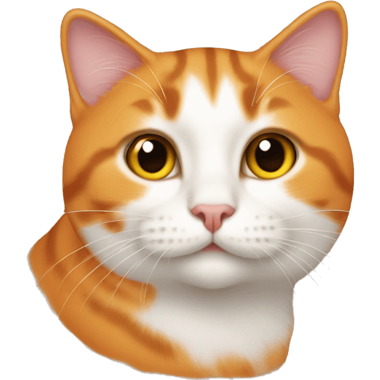 Cat orange  emoji