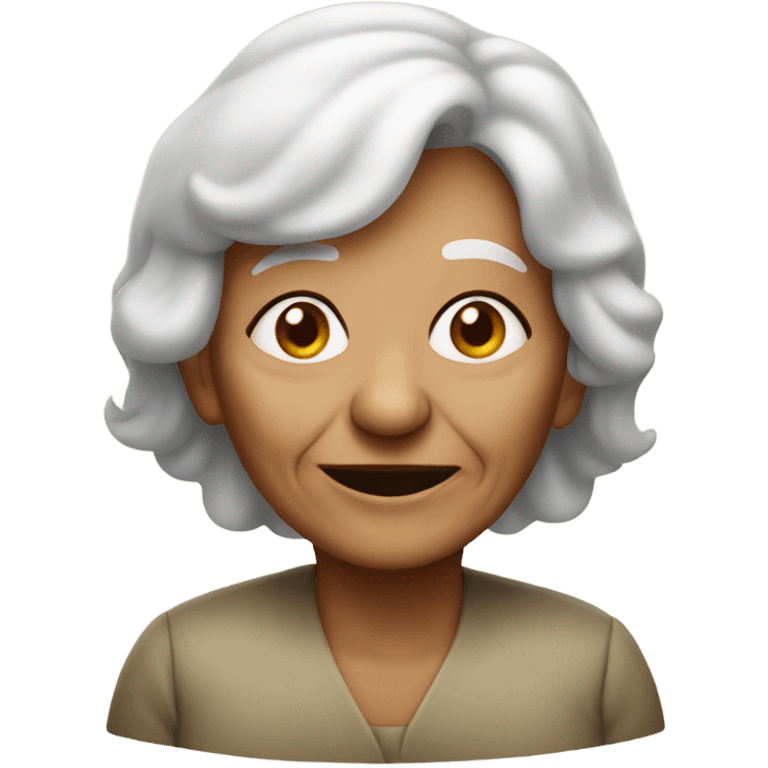 Old woman emoji