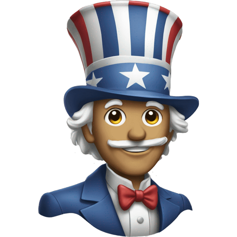 uncle Sam discombobulated emoji