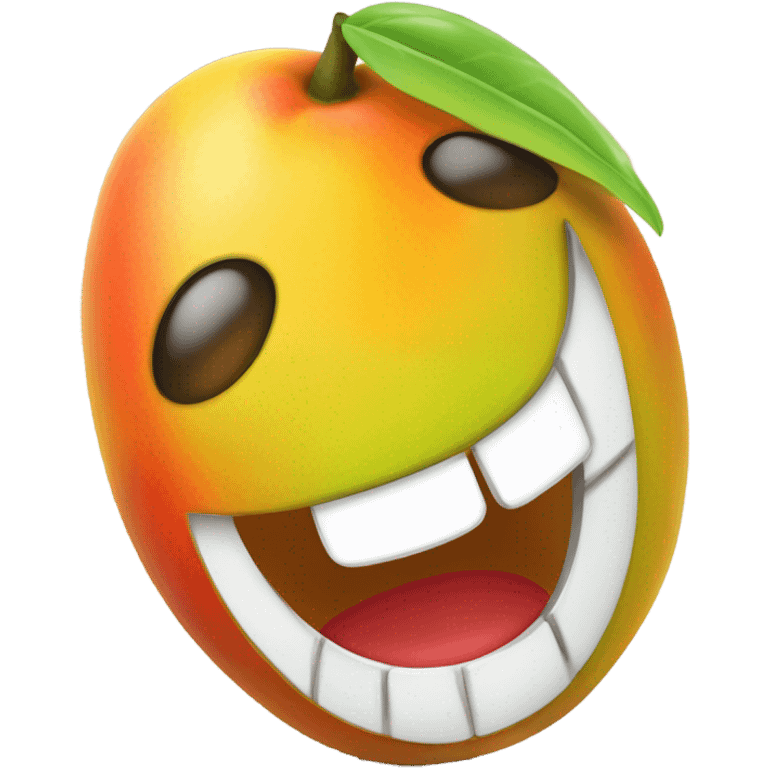 Mango happy  emoji