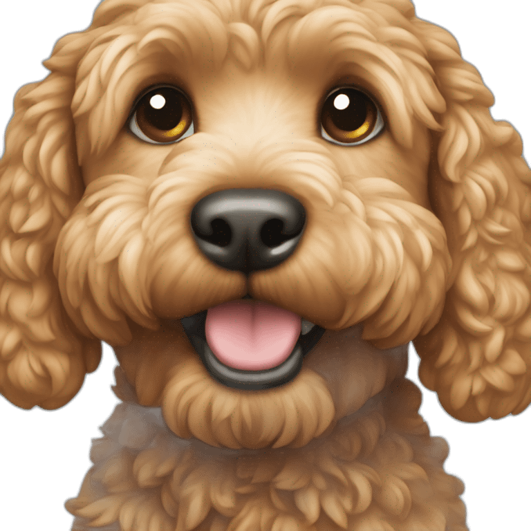 cockapoo dog emoji