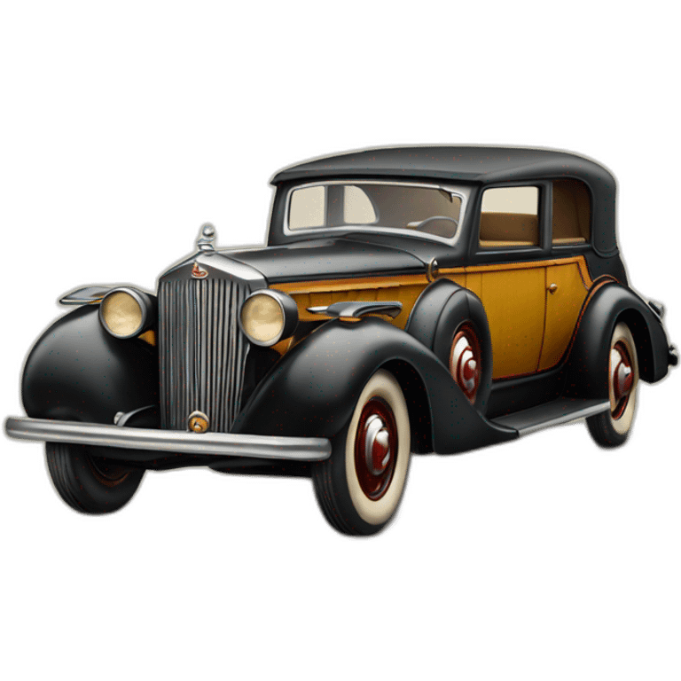 Packard car walt disney emoji