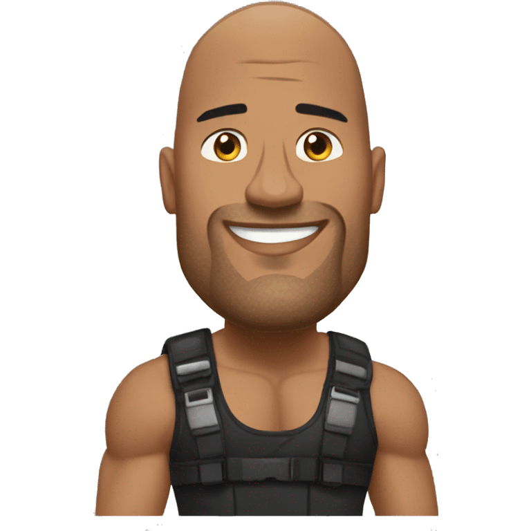 The Rock jhonson emoji