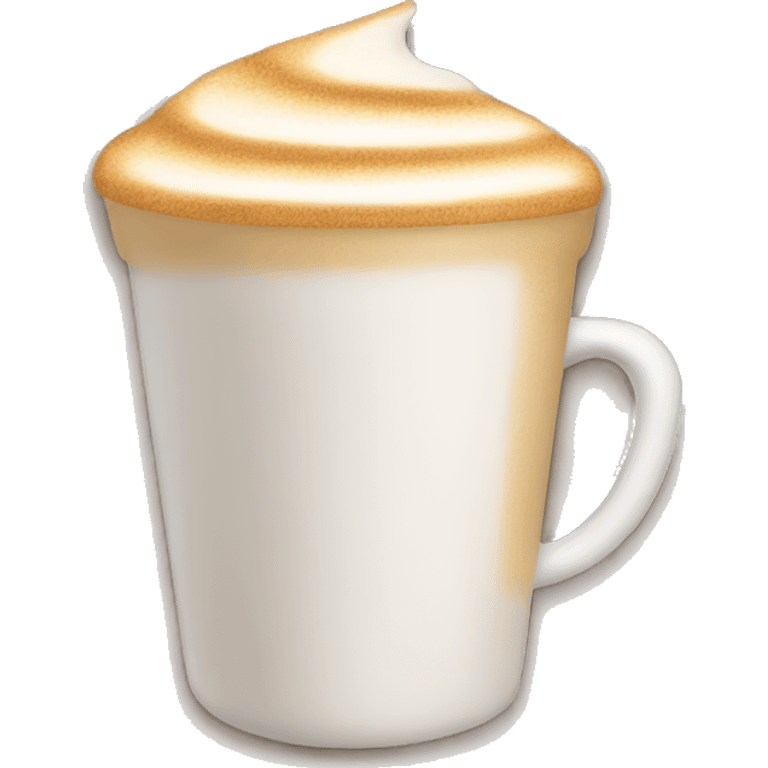 Cafe latte emoji