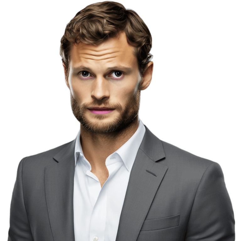 Realistic Photo Jamie Dornan as Mr Grey emoji