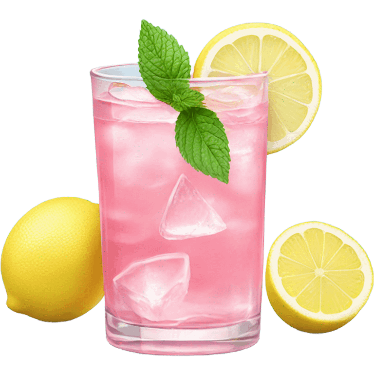 Pink lemonade emoji