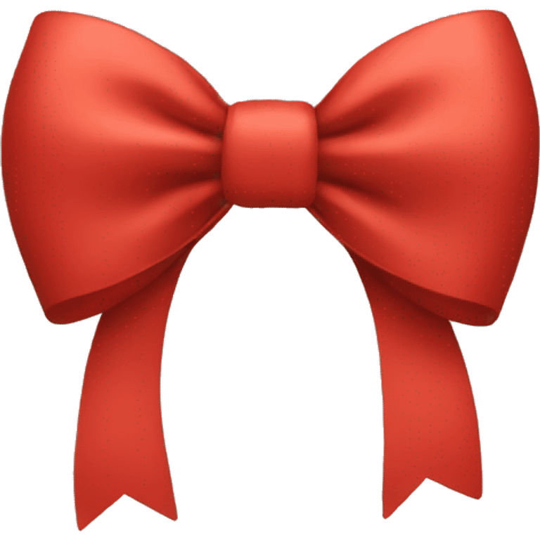 Red bow emoji