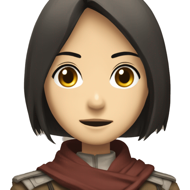 Mikasa Ackerman calm emoji