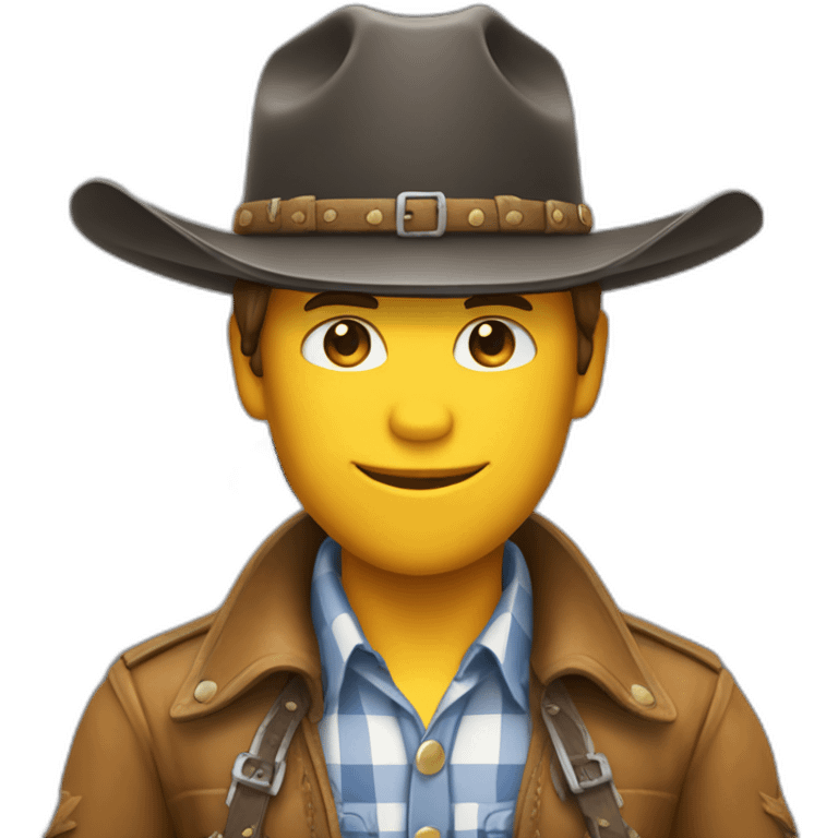 Chapeau de cow-boy emoji