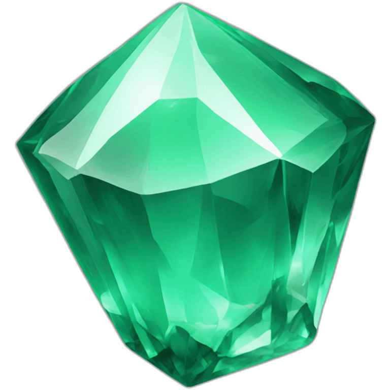 green crystal emoji