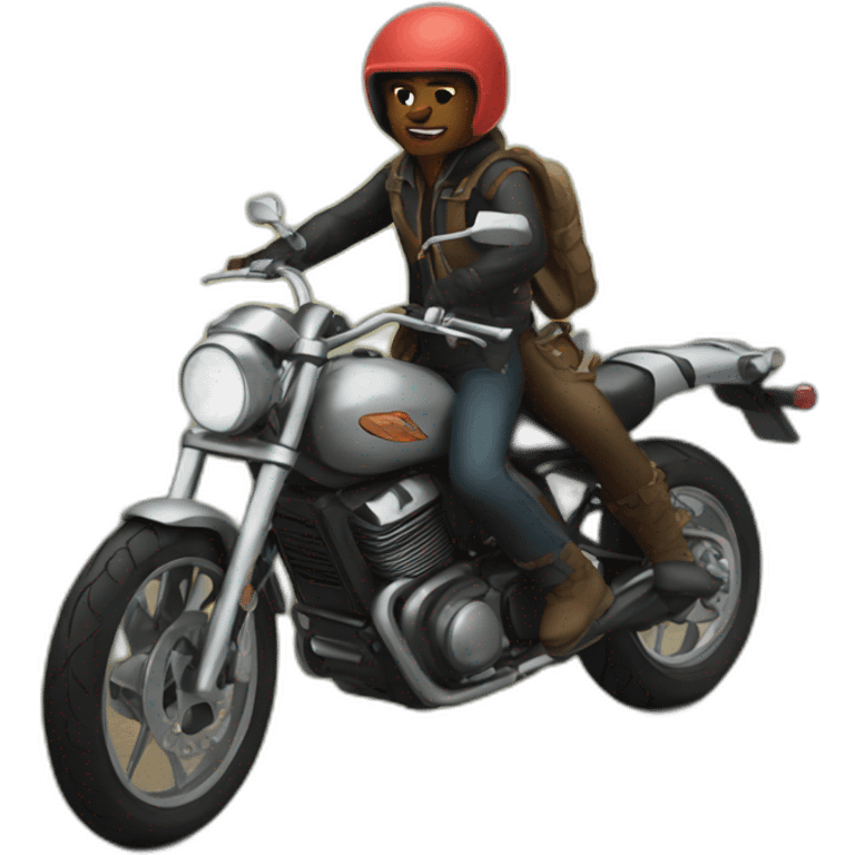 Renegade rider emoji