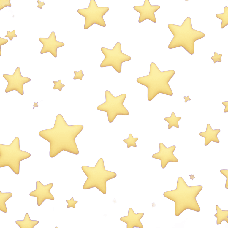 Lilac stars emoji