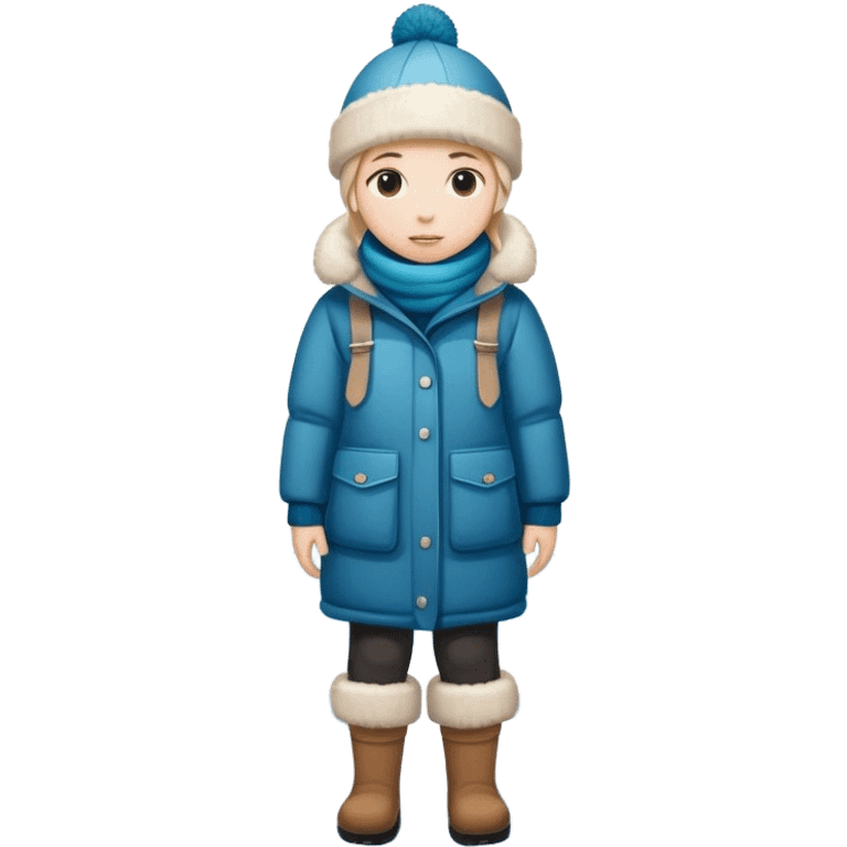 greenland citizen standing full scale emoji